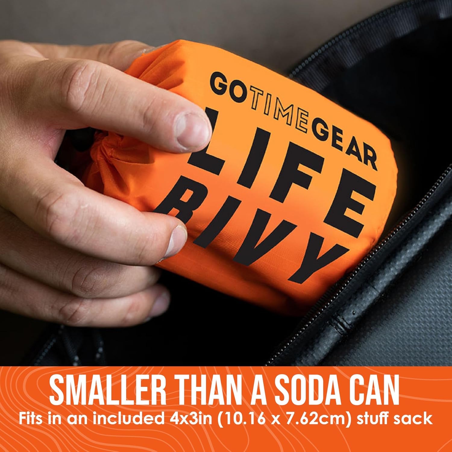 Life Bivy Emergency Survival Sleeping Bag Thermal Bivy - Use as Emergency Bivy Sack, Survival Sleeping Bag, Mylar Emergency Blanket