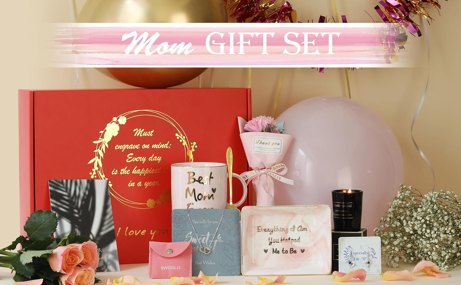 Gifts for Mom - Birthday Gifts for Mom - Mom Gifts - Christmas Gifts for Mom - Mother'S Day Gifts for Mom - Bset Gift Basket for Mom 1